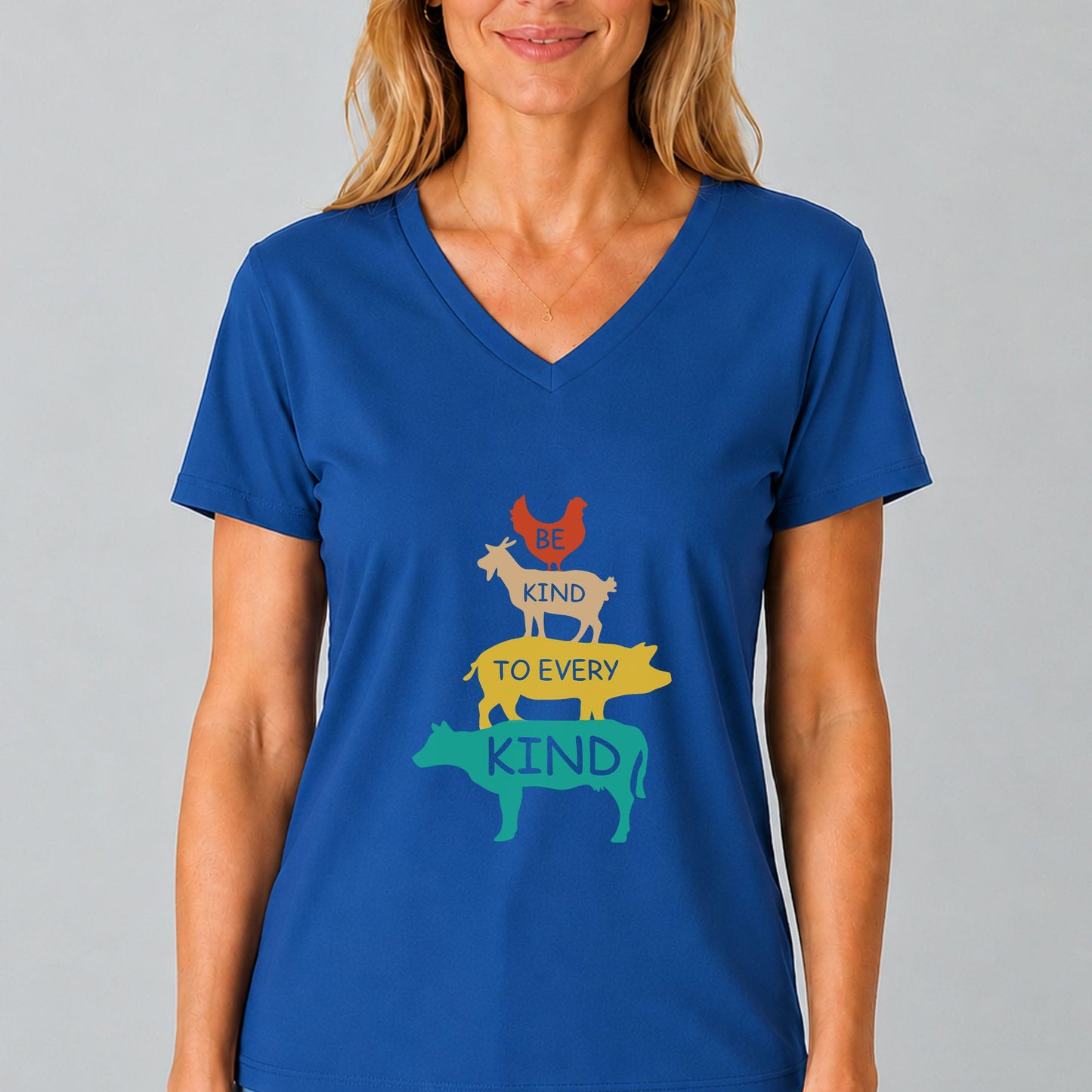 Be Kind To Every Kind V-Neck Shirt