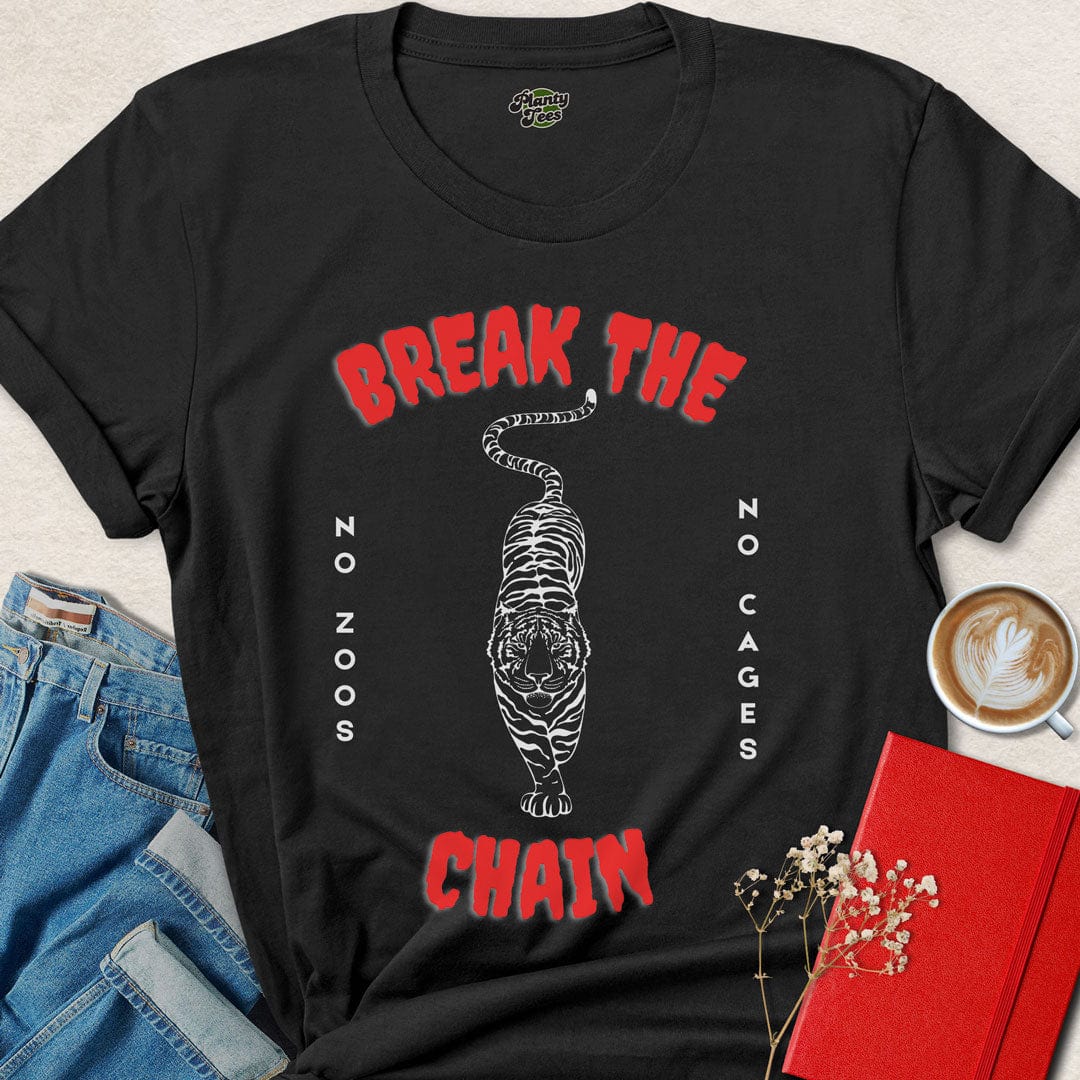 Break the Chain, No Zoos, No Cages T-Shirt