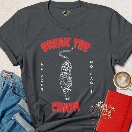 Break the Chain, No Zoos, No Cages T-Shirt