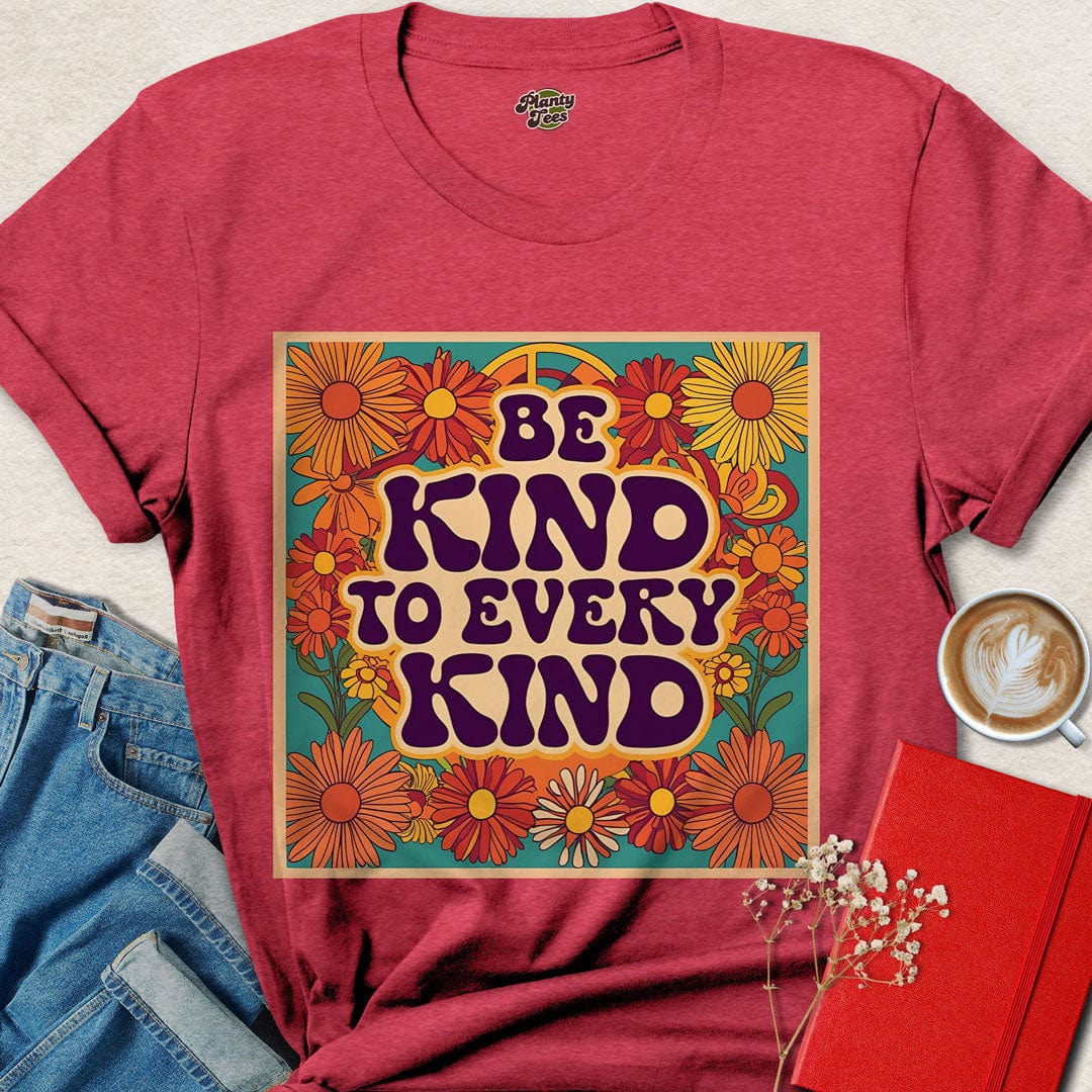 Be Kind to Every Kind Floral T-Shirt