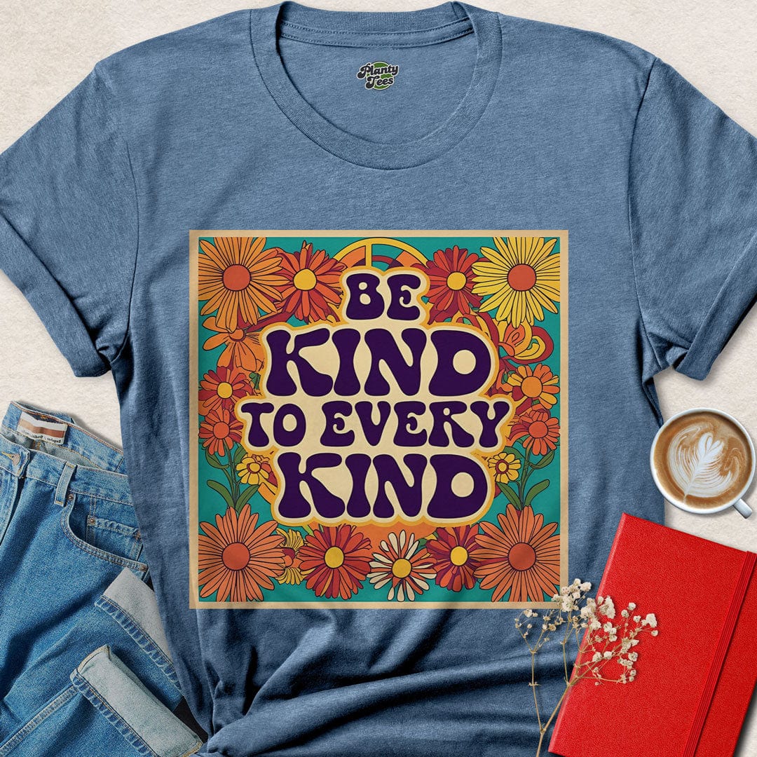 Be Kind to Every Kind Floral T-Shirt