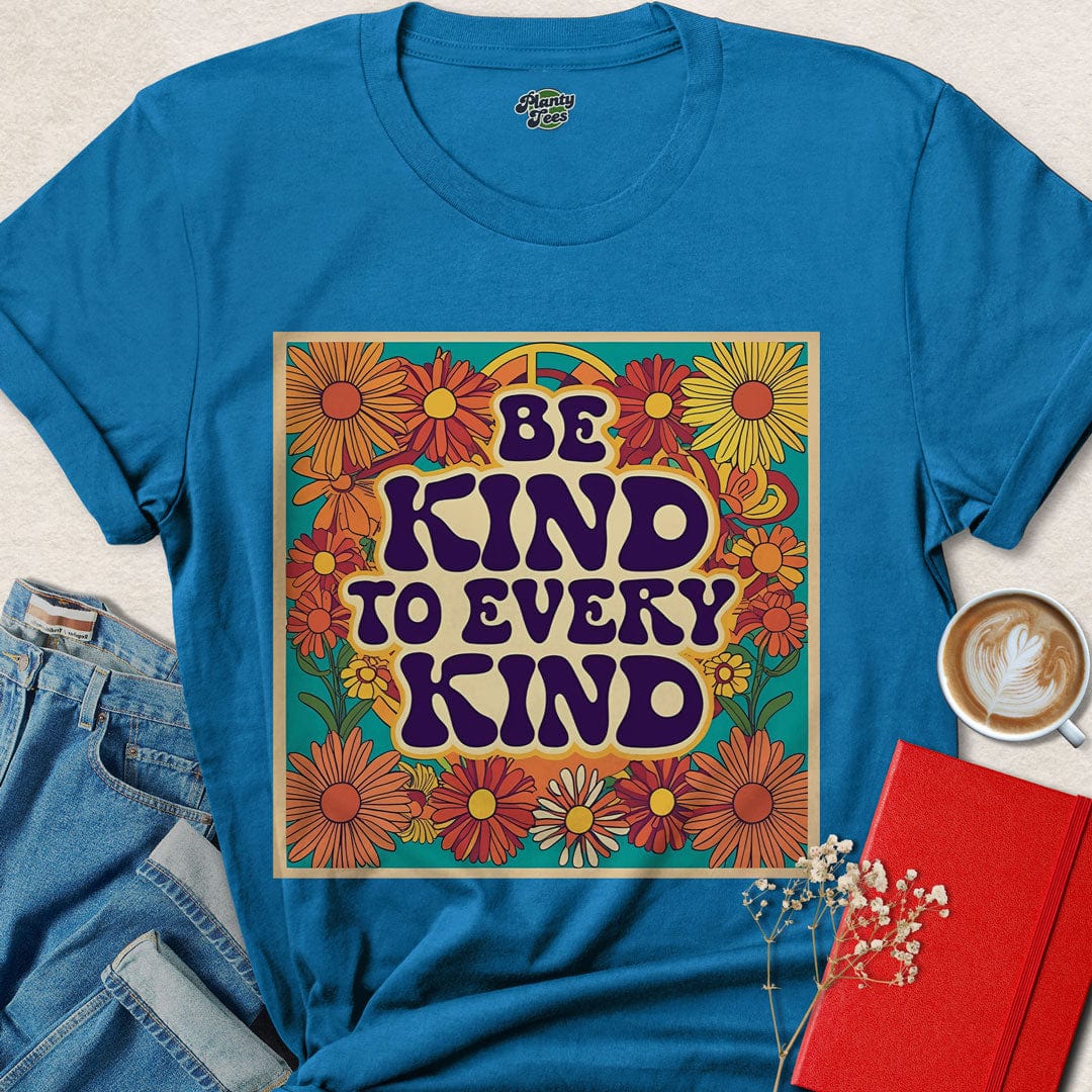 Be Kind to Every Kind Floral T-Shirt