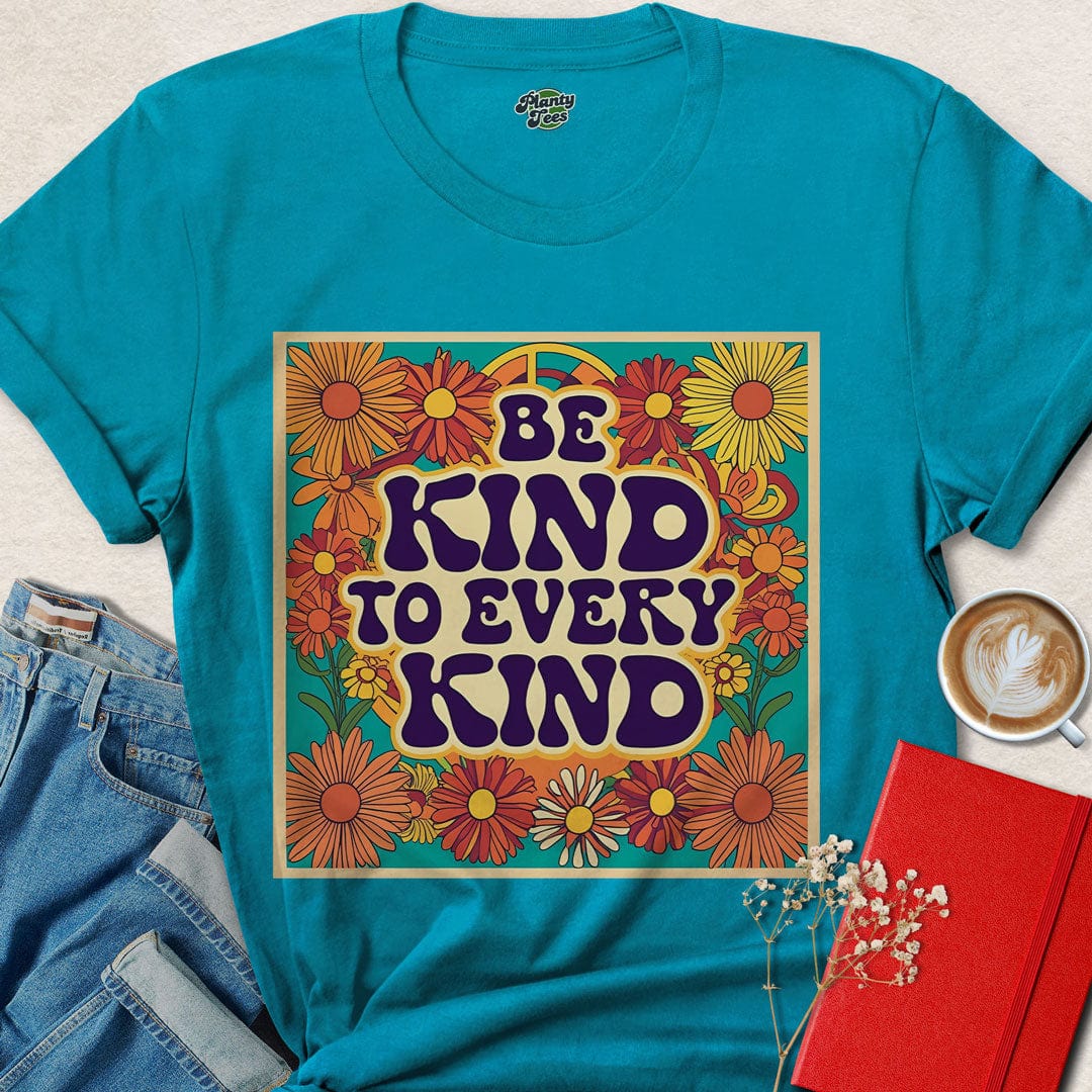 Be Kind to Every Kind Floral T-Shirt