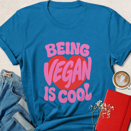 Being Vegan Is Cool Graphic T-Shirt