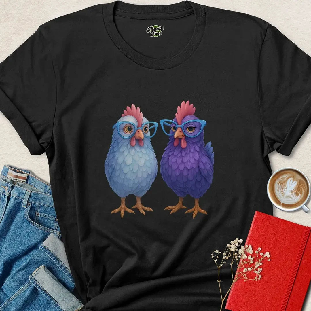 Funny Vegan Chicken Shirt – Cruelty-Free Tee for Animal Lovers