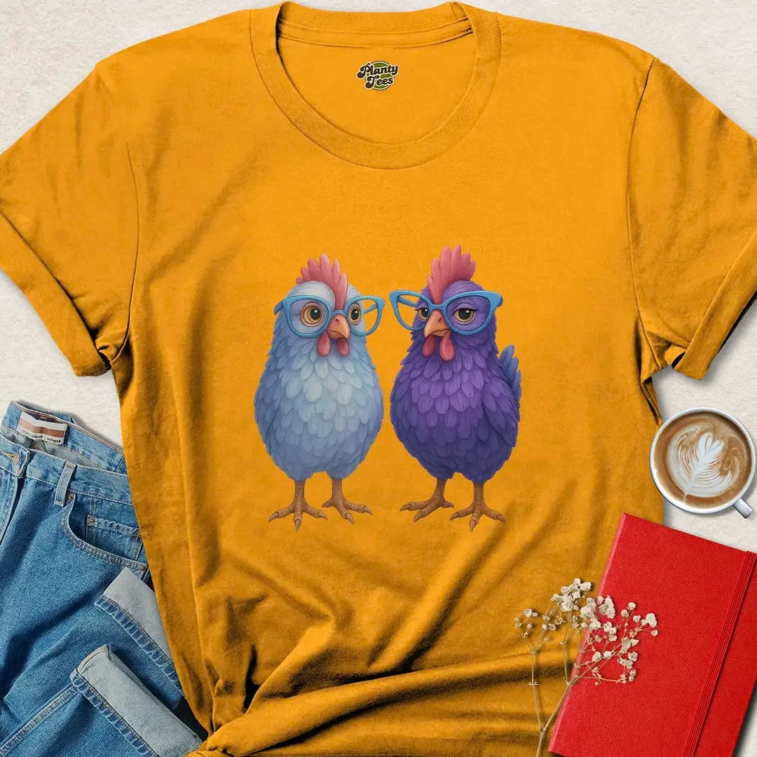Funny Vegan Chicken Shirt – Cruelty-Free Tee for Animal Lovers