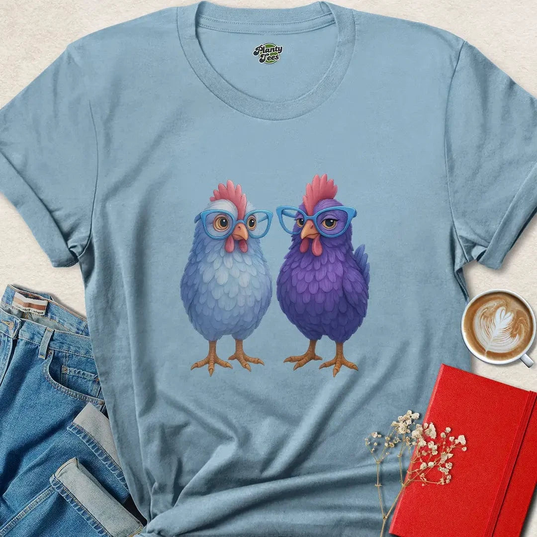 Funny Vegan Chicken Shirt – Cruelty-Free Tee for Animal Lovers