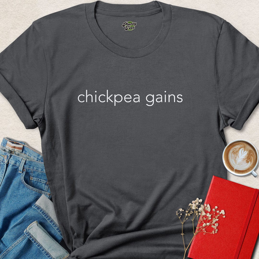 Chickpea Gains Text #2 T-Shirt