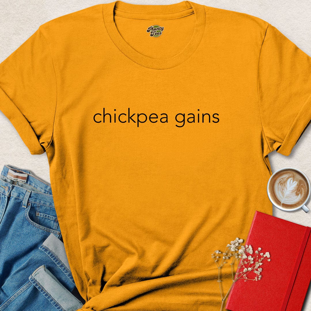 Chickpea Gains Text #2 T-Shirt