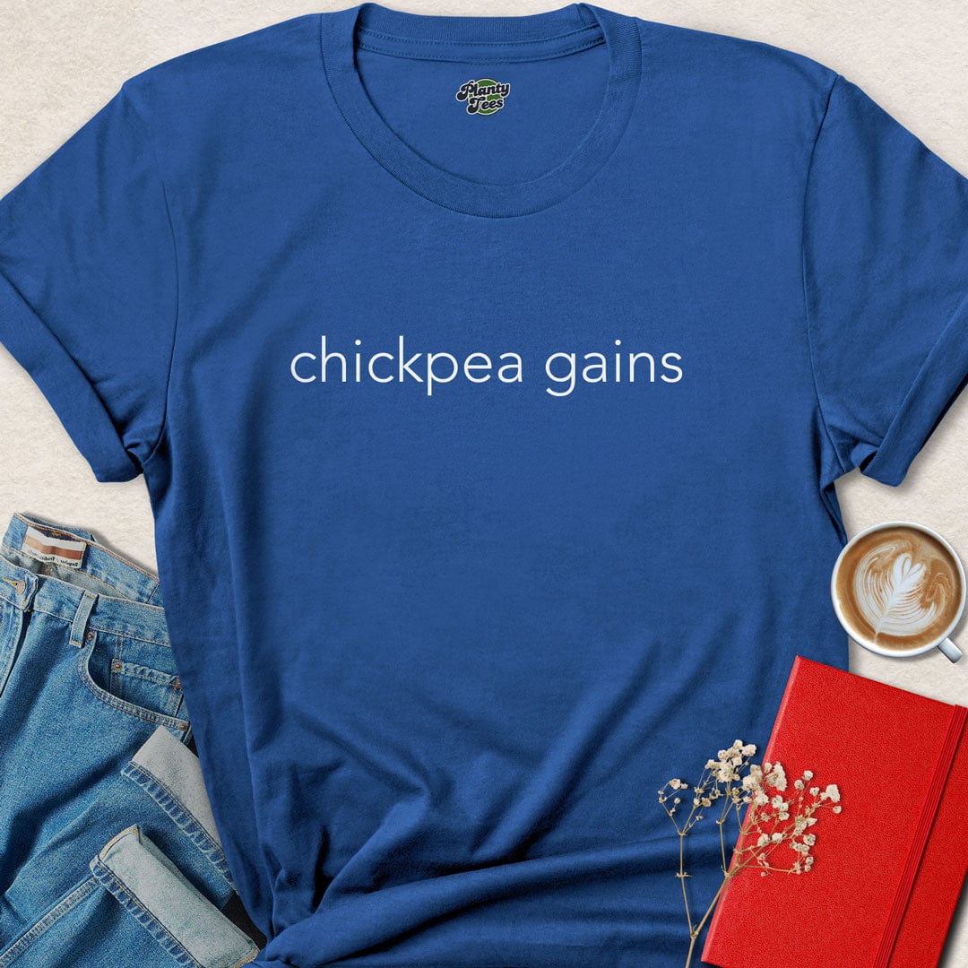Chickpea Gains Text #2 T-Shirt