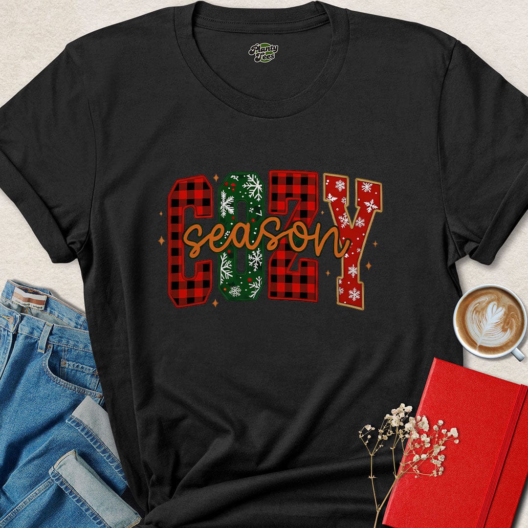 Cozy Vegan Christmas Shirt – Eco-Friendly & Festive Tee