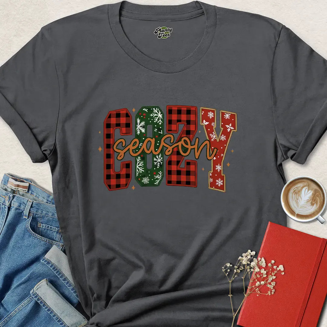 Cozy Vegan Christmas Shirt – Eco-Friendly & Festive Tee