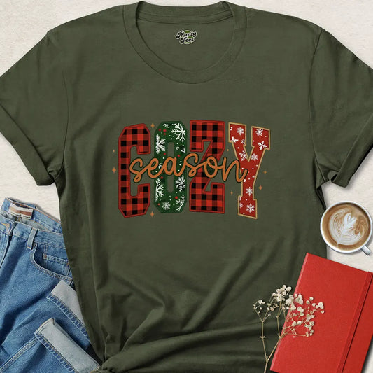 Cozy Vegan Christmas Shirt – Eco-Friendly & Festive Tee