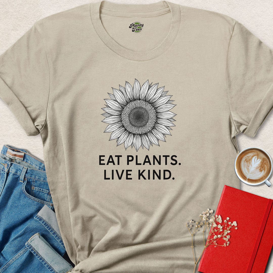 Eat Plants Live Kind T-Shirt