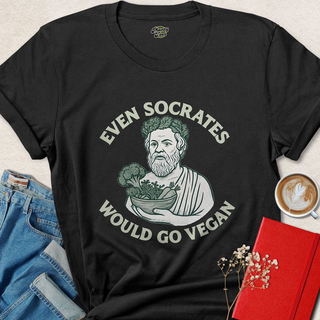 Even Socrates Would Go Vegan T-Shirt