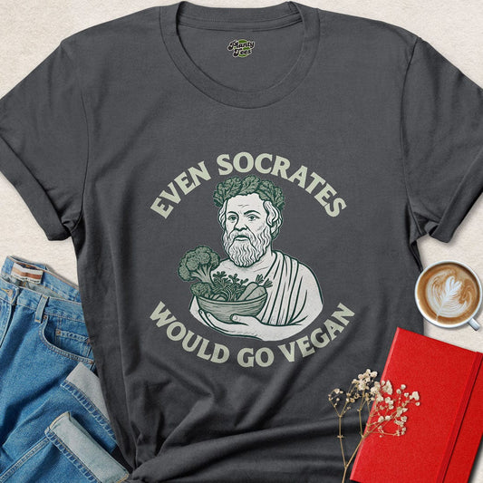 Even Socrates Would Go Vegan T-Shirt