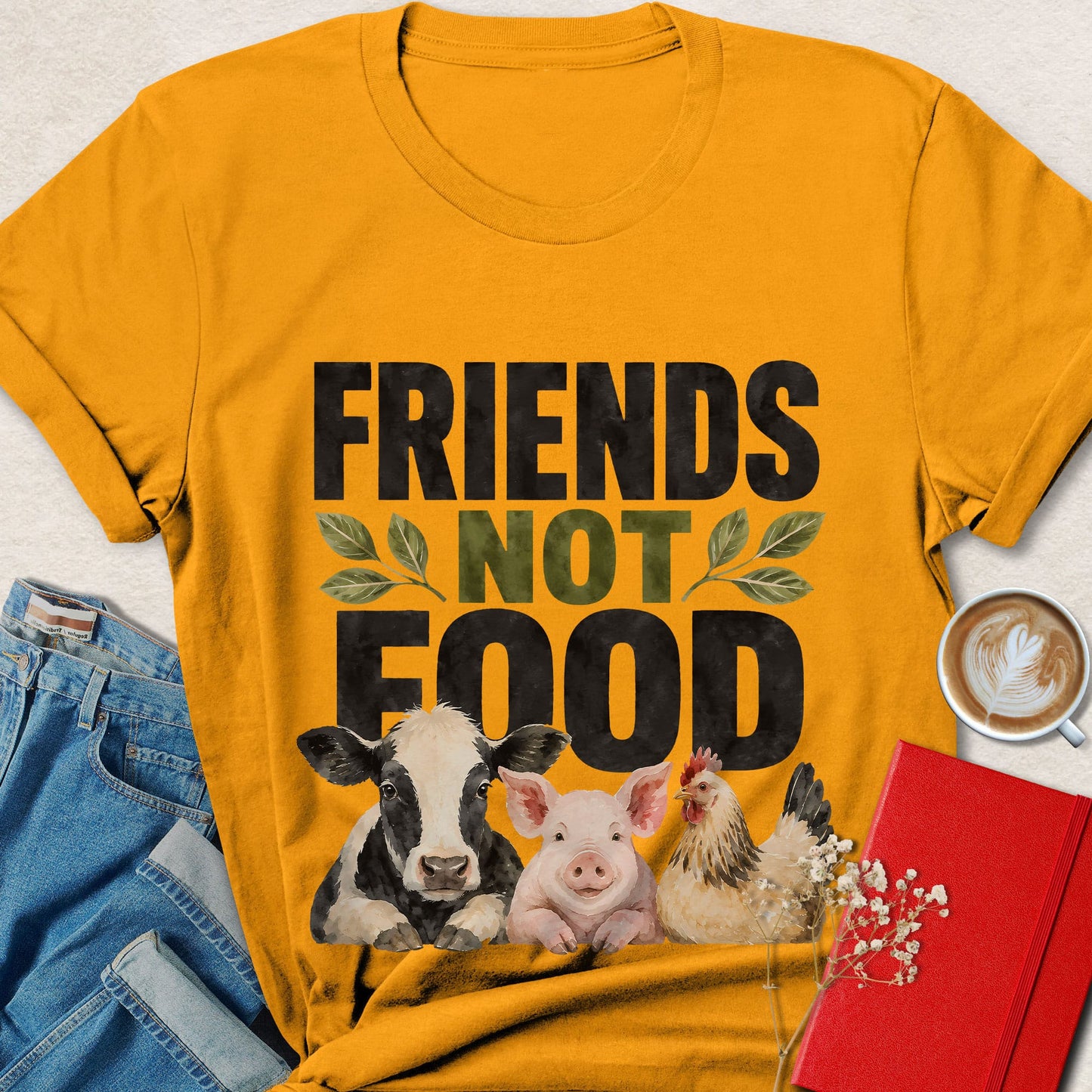 Friends Not Food Animal Rescue T-Shirt