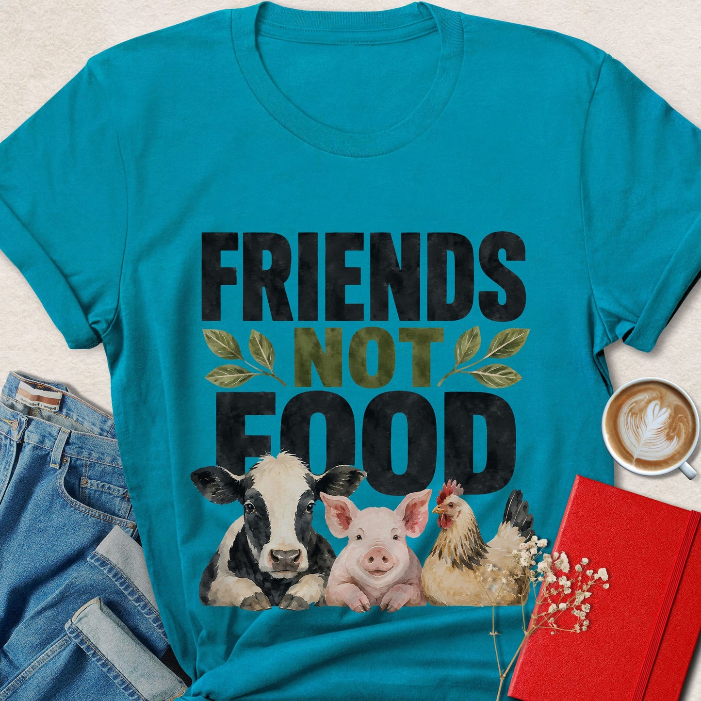Friends Not Food Animal Rescue T-Shirt