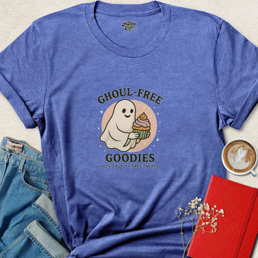 Ghoul-Free Goodies Halloween Vegan T-Shirt