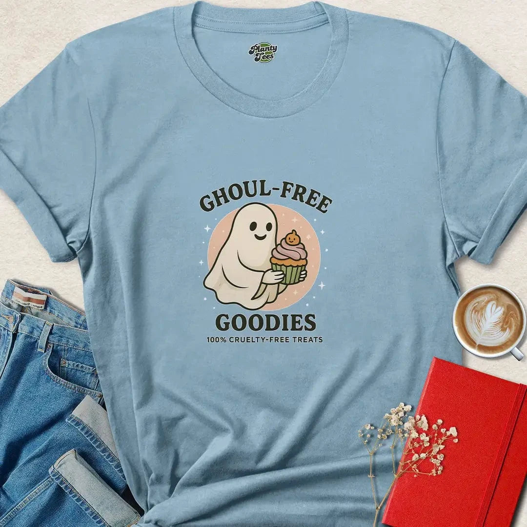 Ghoul-Free Goodies Halloween Vegan T-Shirt