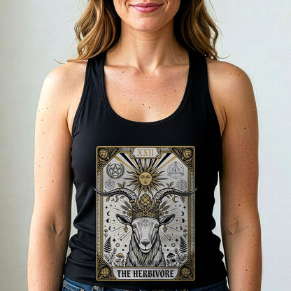 Herbivore Goat Tarot Vegan Tank Top