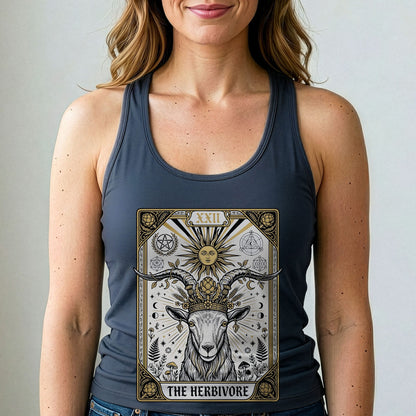Herbivore Goat Tarot Vegan Tank Top