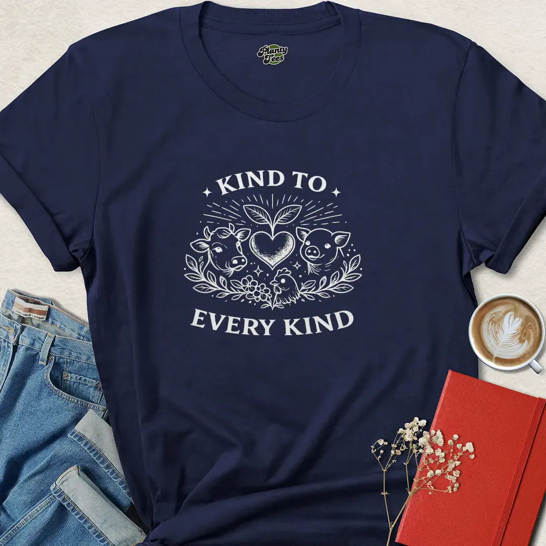 Kind To Every Kind Vegan T Shirt