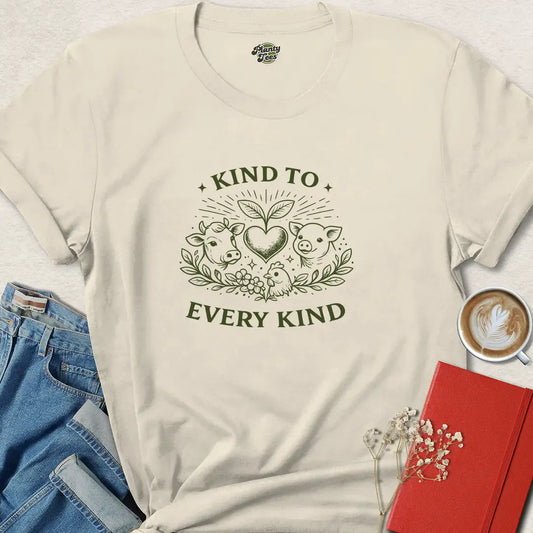 Kind To Every Kind Vegan T Shirt