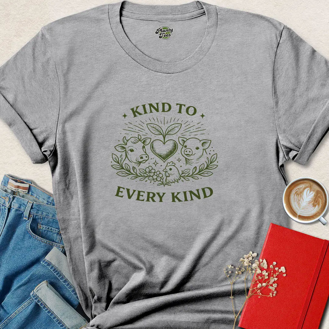 Kind To Every Kind Vegan T Shirt
