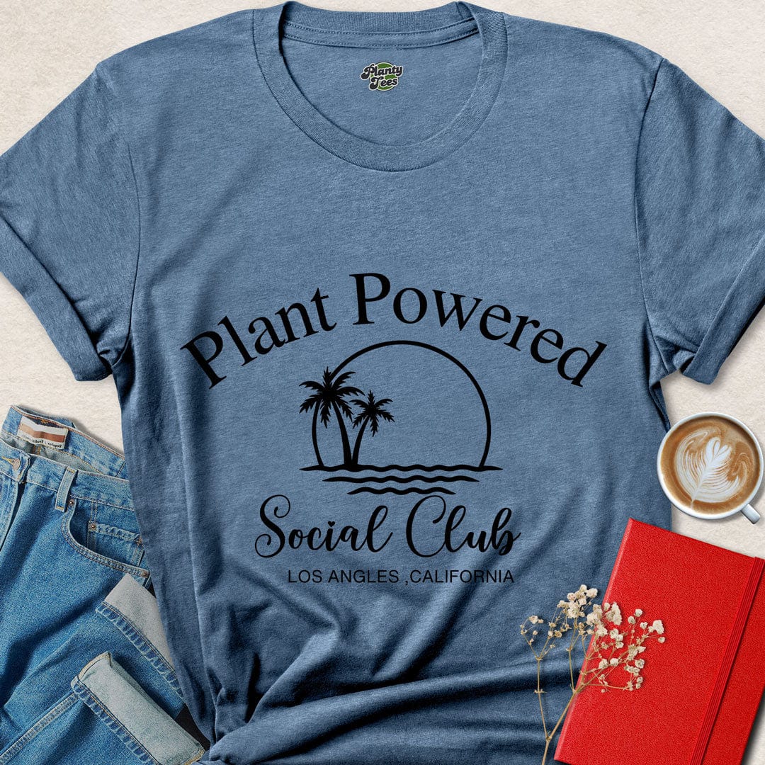 Plant Powered Social Club, L.A., T-Shirt
