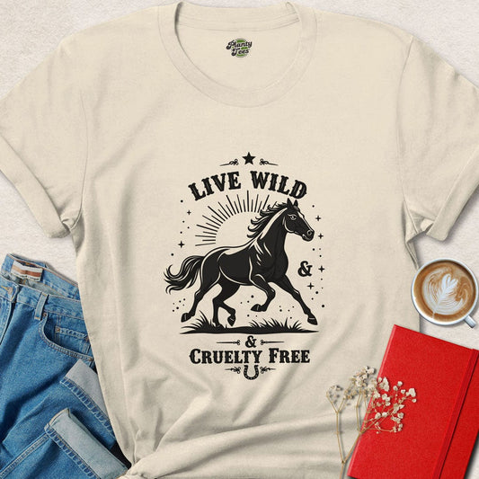 Live Wild Cruelty Free T-Shirt