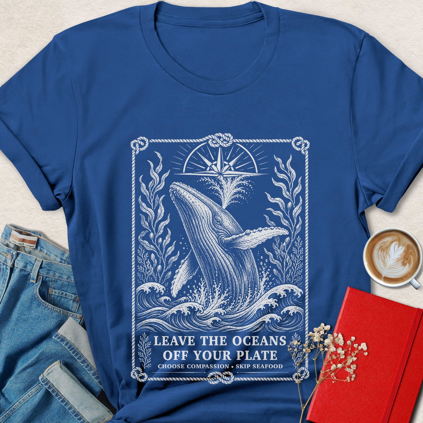 Leave the Oceans Off Your Plate Vegan T-shirt
