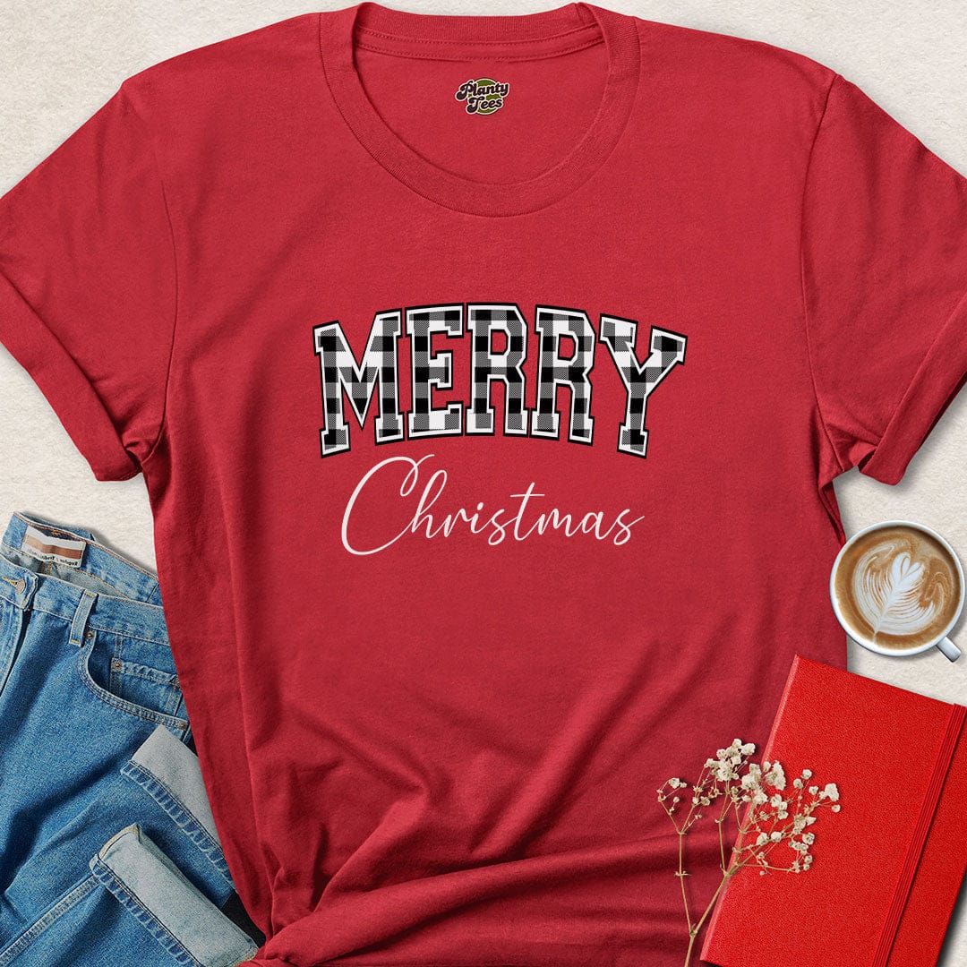 Merry Christmas Vegan Shirt – Festive Ethical Holiday Tee