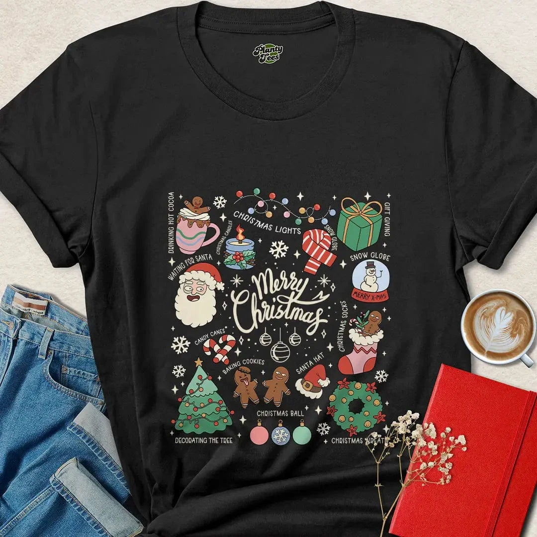 Merry Christmas Shirt – Fun Holiday Vegan Tee for Kind Celebrations
