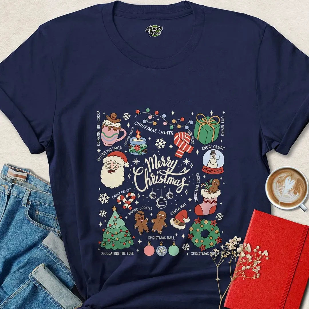 Merry Christmas Shirt – Fun Holiday Vegan Tee for Kind Celebrations