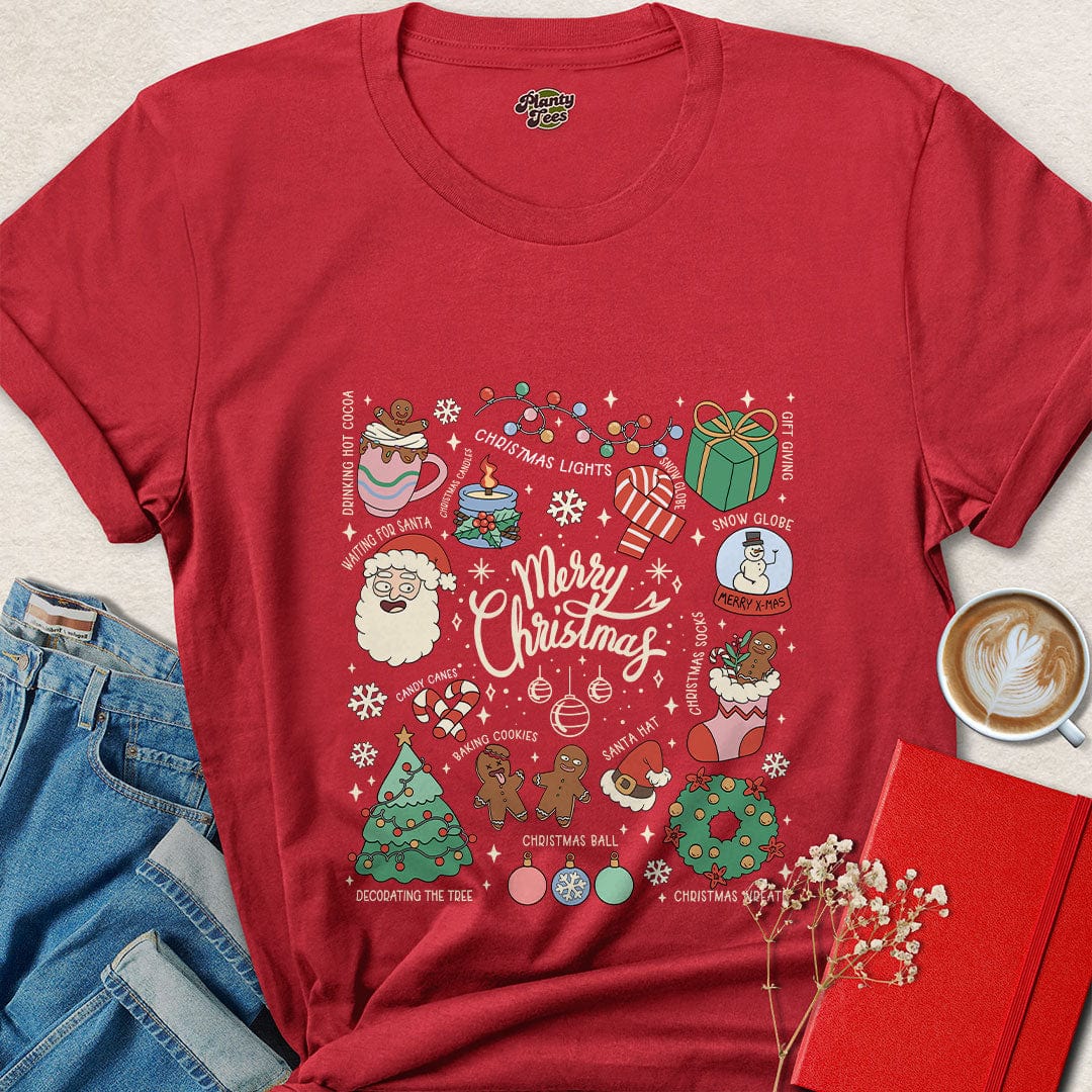 Merry Christmas Shirt – Fun Holiday Vegan Tee for Kind Celebrations
