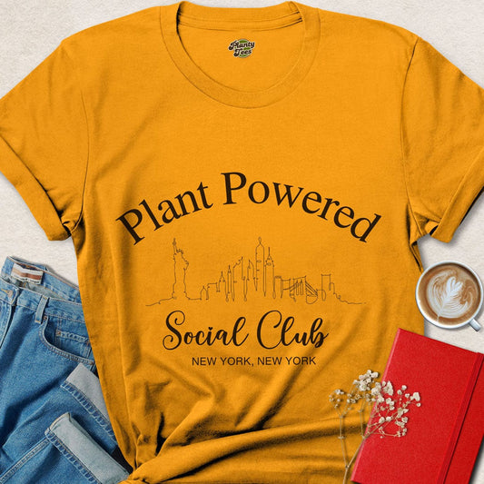 Plant Powered Social Club, NY, T-Shirt