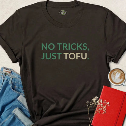 No Tricks Just Tofu Shirt – Funny Vegan Halloween T-Shirt