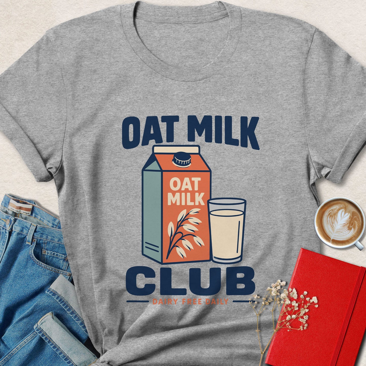 Oat Milk Club Dairy Free Vegan T-Shirt