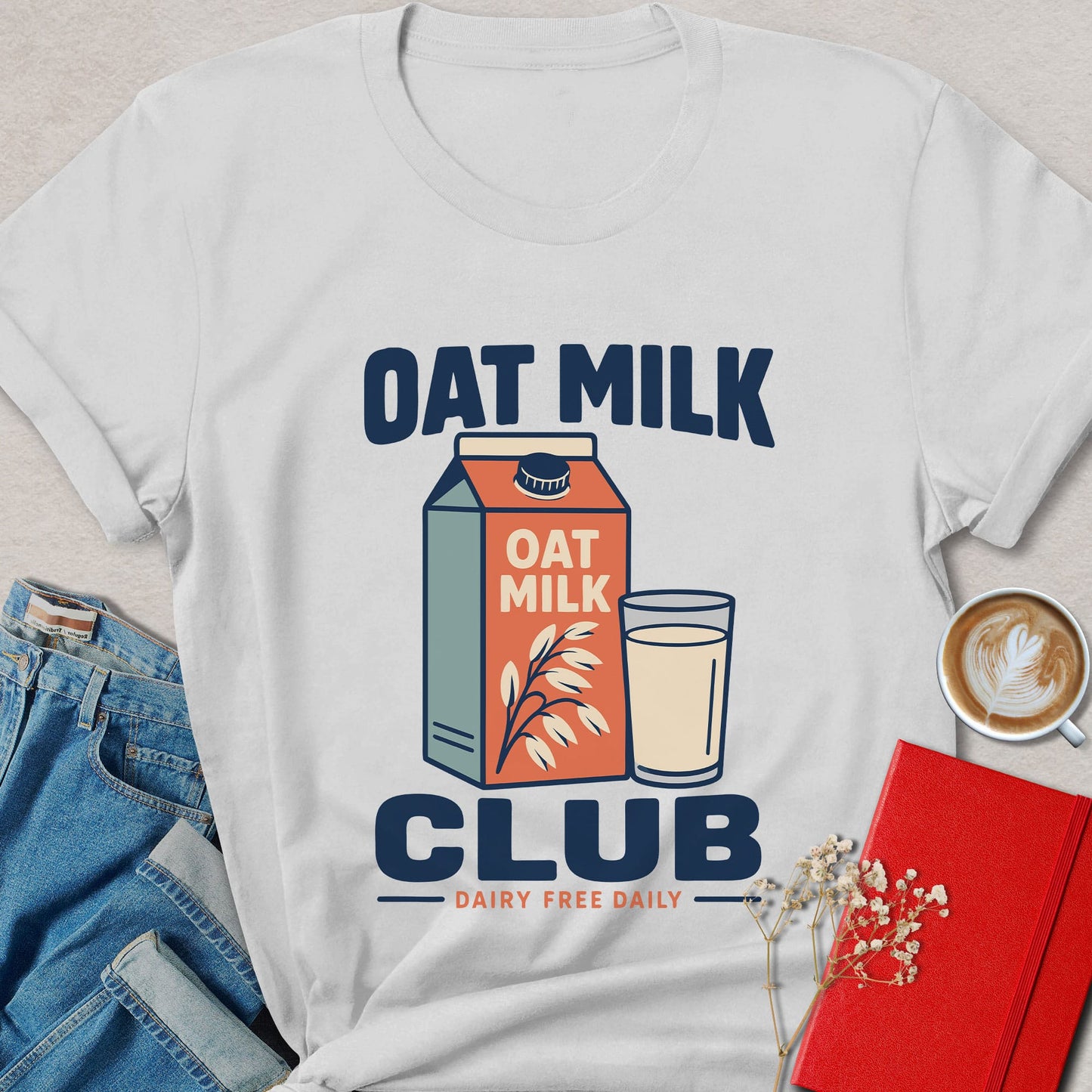 Oat Milk Club Dairy Free Vegan T-Shirt