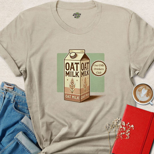 Oat Milk Drinking Club T-Shirt