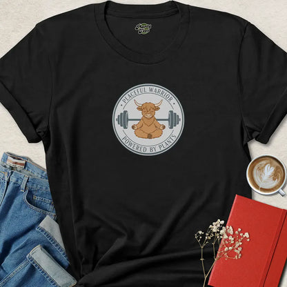 Peaceful Warrior Vegan Shirt – Plant Powered Strength with Mindful Vibes
