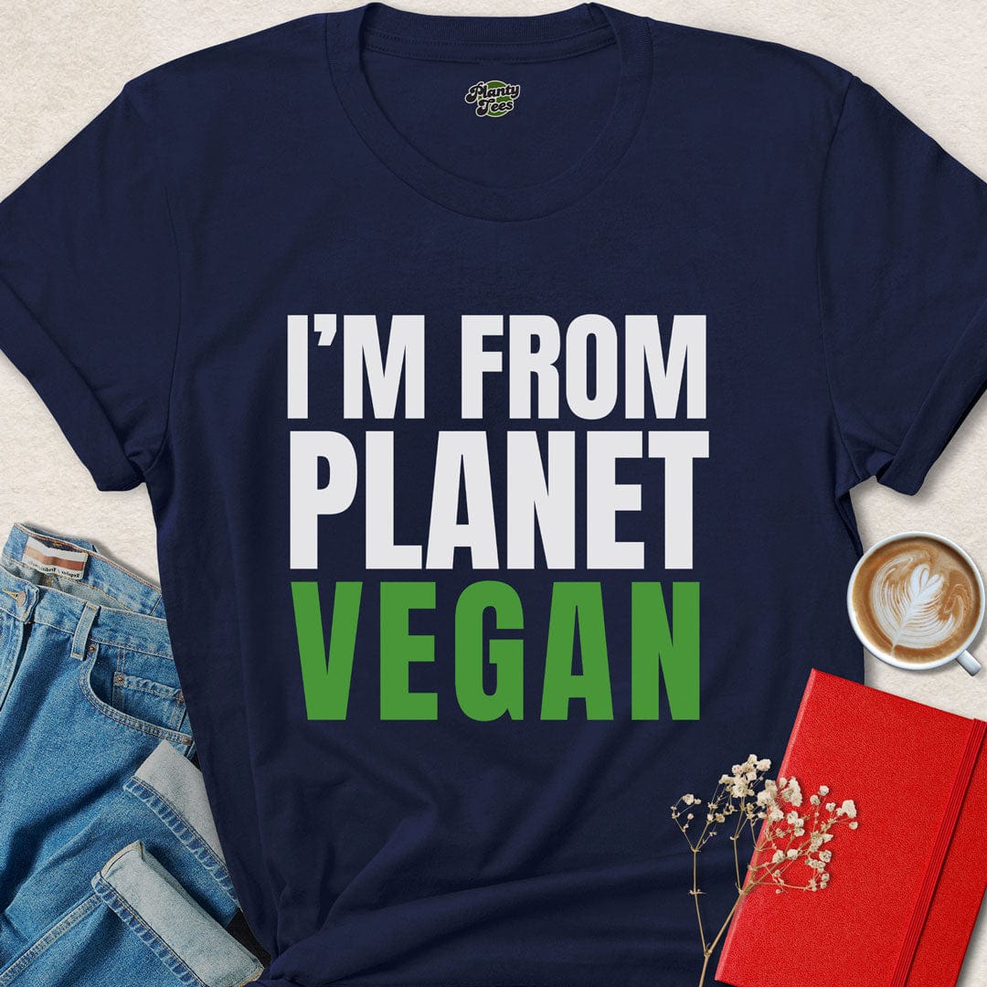 I'm From Planet Vegan T-Shirt