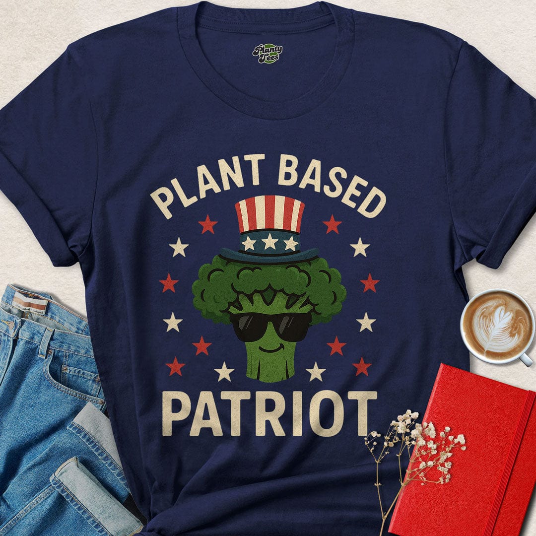 Plant Based Patriot Broccoli T-Shirt