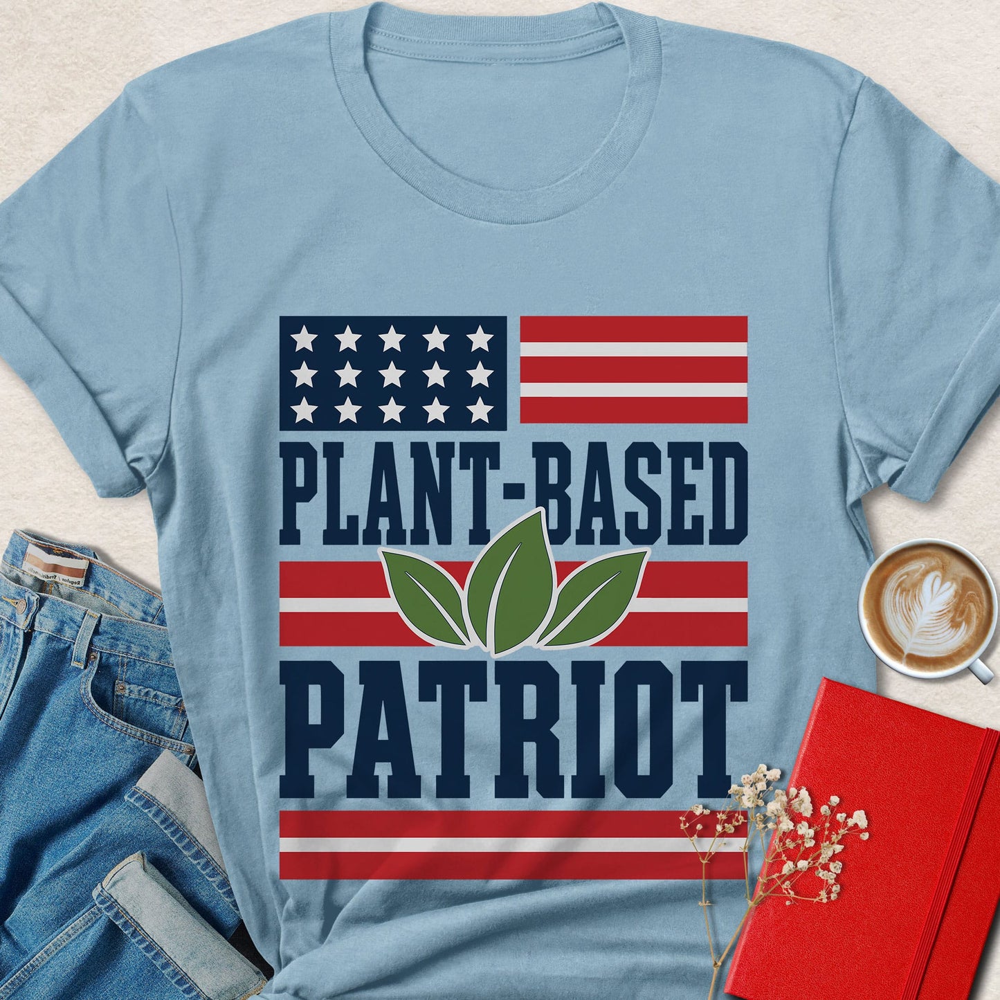 Plant-Based Patriot Vegan T-Shirt