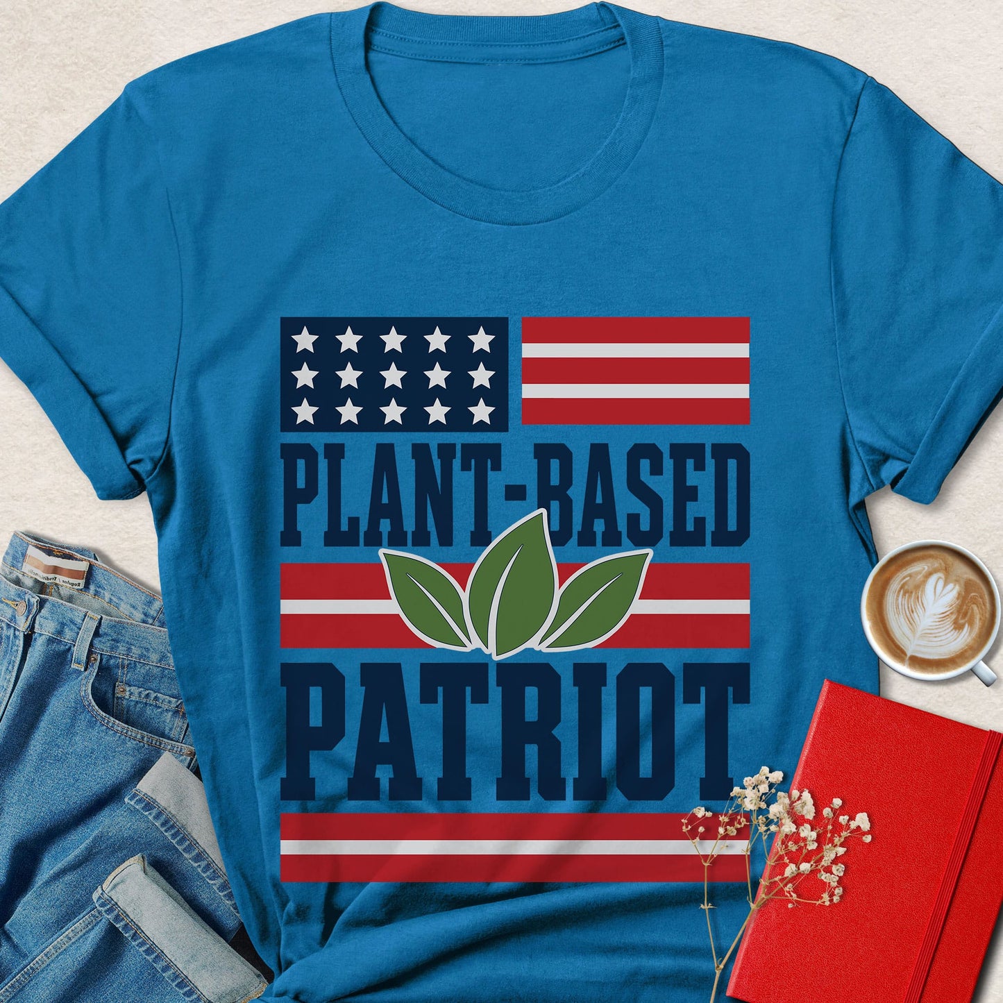 Plant-Based Patriot Vegan T-Shirt