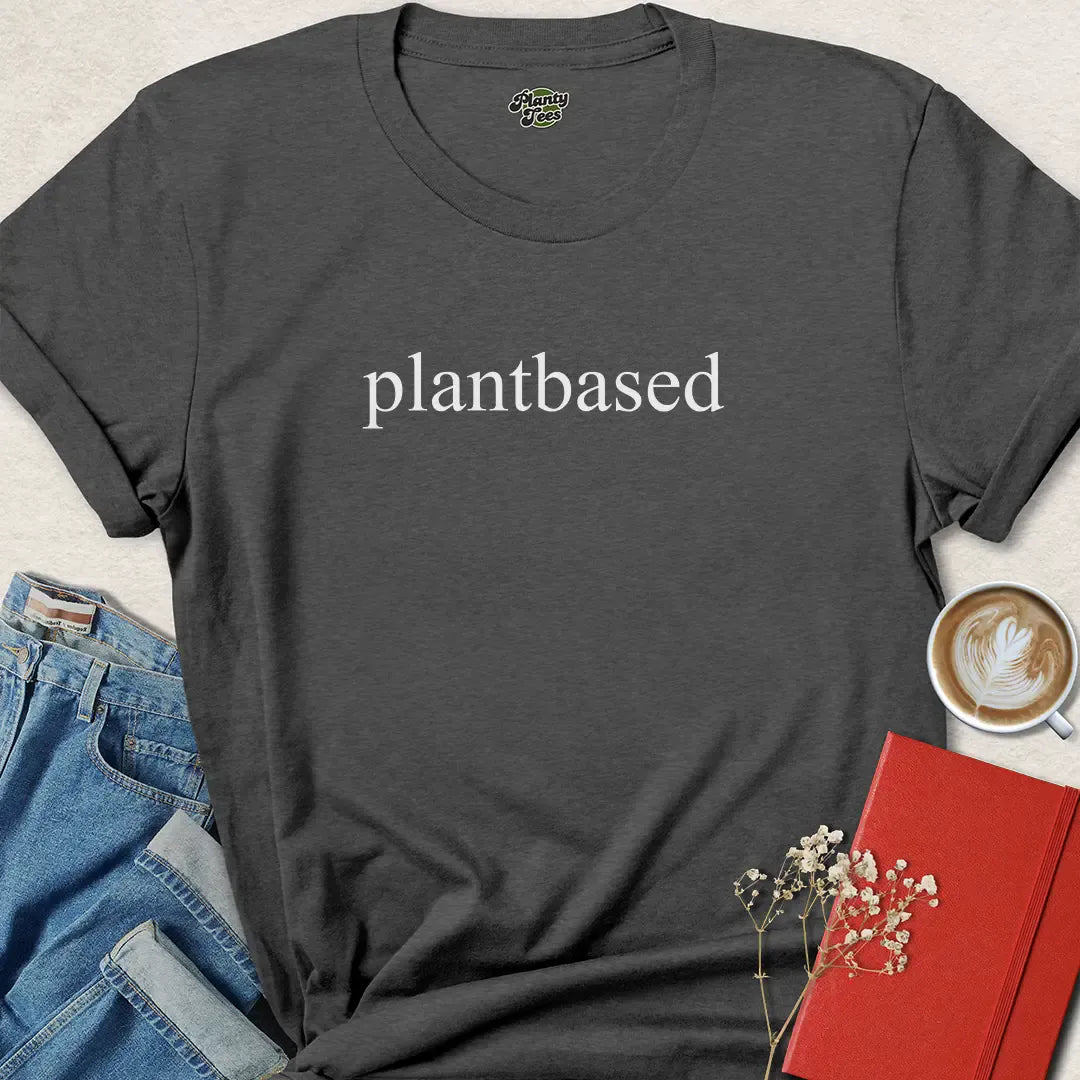 Plantbased Minimalist Vegan T Shirt
