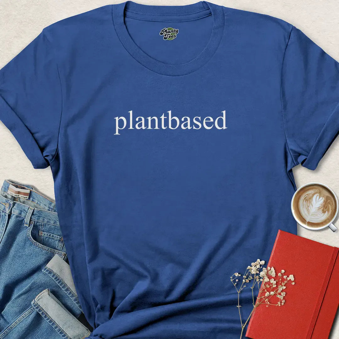 Plantbased Minimalist Vegan T Shirt