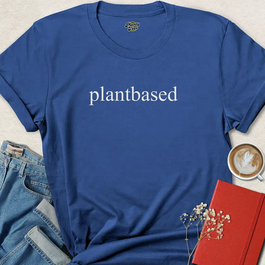 Plantbased Minimalist Vegan T Shirt