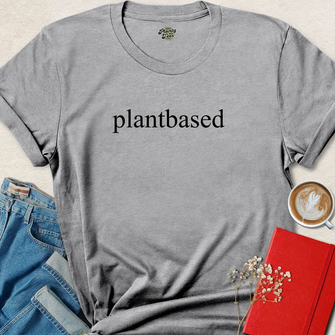 Plantbased Minimalist Vegan T Shirt